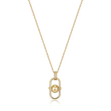 Load image into Gallery viewer, Paced Out Orb Link Drop Pendant Necklace
