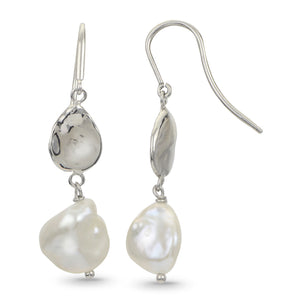 Keshi Baroque Pearl Earrings