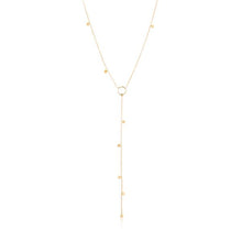 Load image into Gallery viewer, MOIRA | Disc Lariat Necklace
