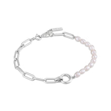 Load image into Gallery viewer, Pearl Chunky Link Chain Bracelet

