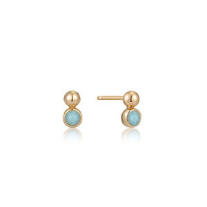 Paced Out Orb Stud Earrings
