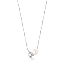 Load image into Gallery viewer, Pearl Power Link Chain Necklace
