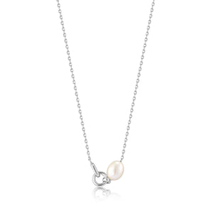 Pearl Power Link Chain Necklace