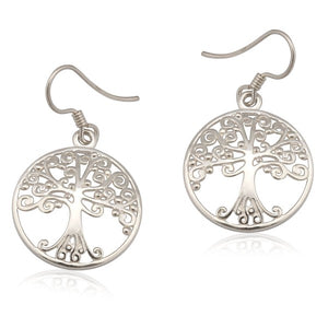 Southern Gates Round Oak Tree Earring