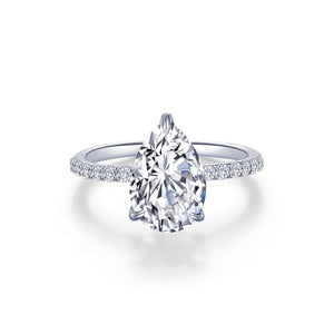 Pear-Shaped 3ctw Solitaire Engagement Ring